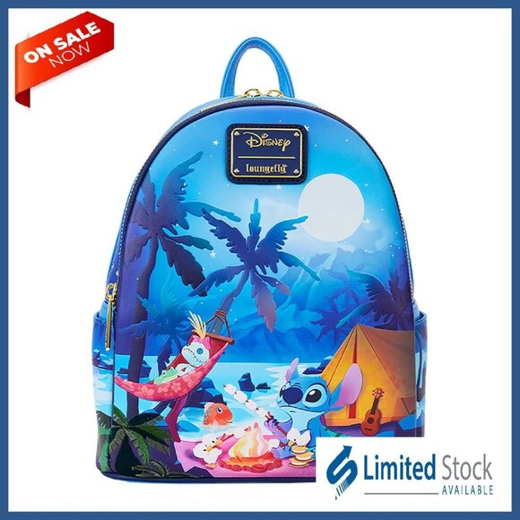 Vegan Leather Glow Mini Backpack with Adjustable Straps & Storage main image 7